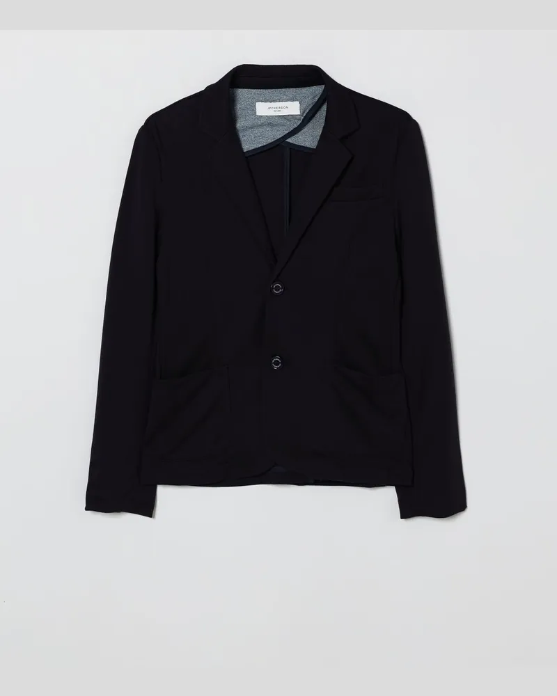 Jeckerson Viskosemisch-Jacke Blau