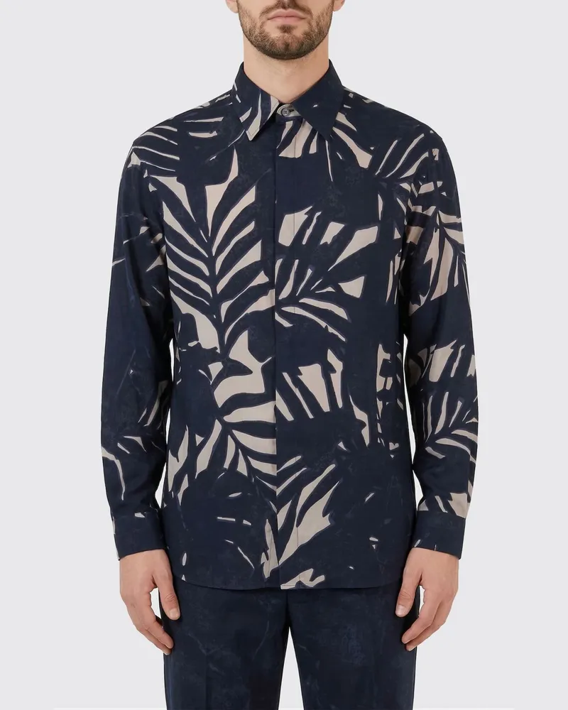 Emporio Armani Hemd herren Waldgrün