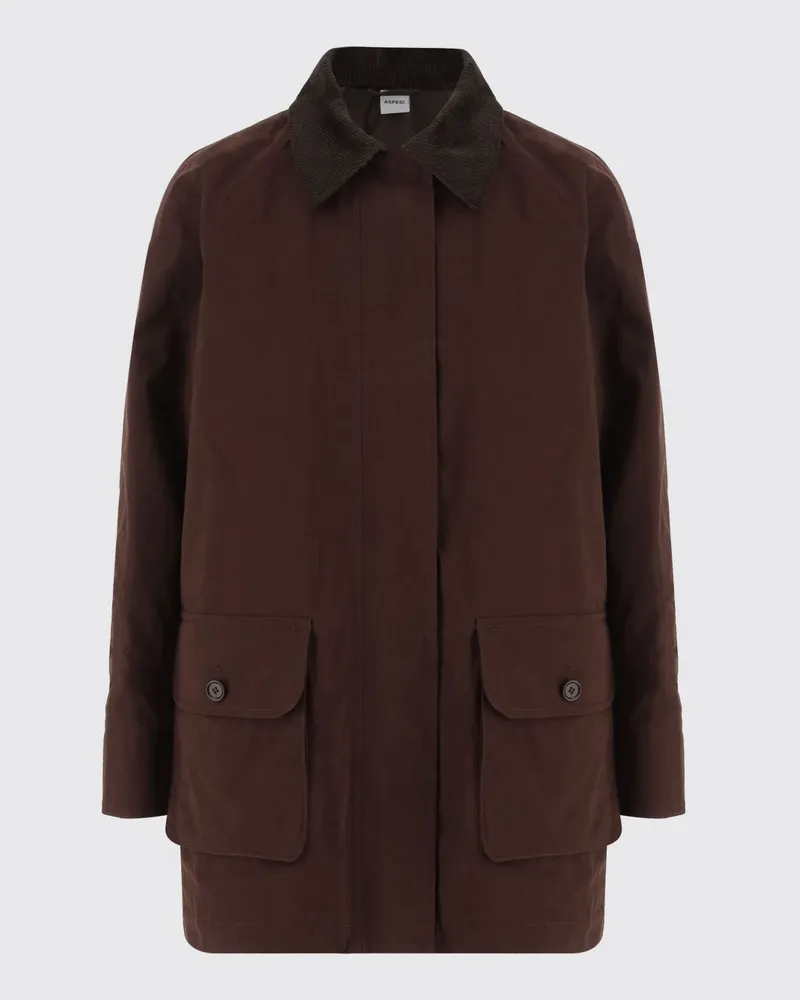 ASPESI Mantel damen Braun
