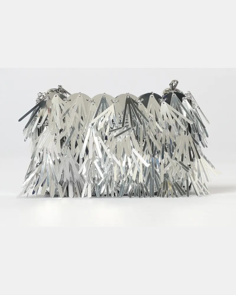 Paco Rabanne Handtasche damen Silber