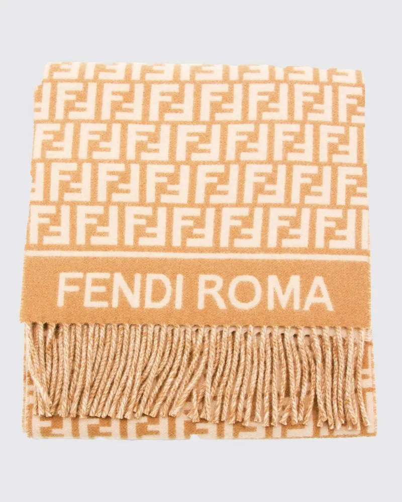 Fendi Schal damen Camel