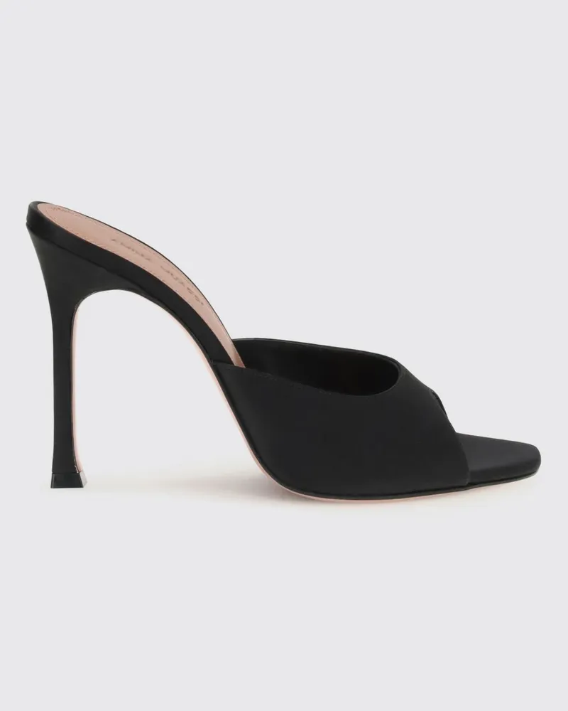 Amina Muaddi Schuhe damen Schwarz