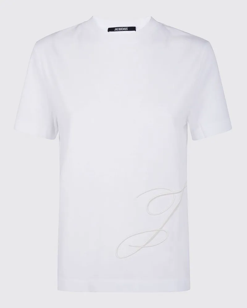 Jacquemus T-shirt damen Weiß