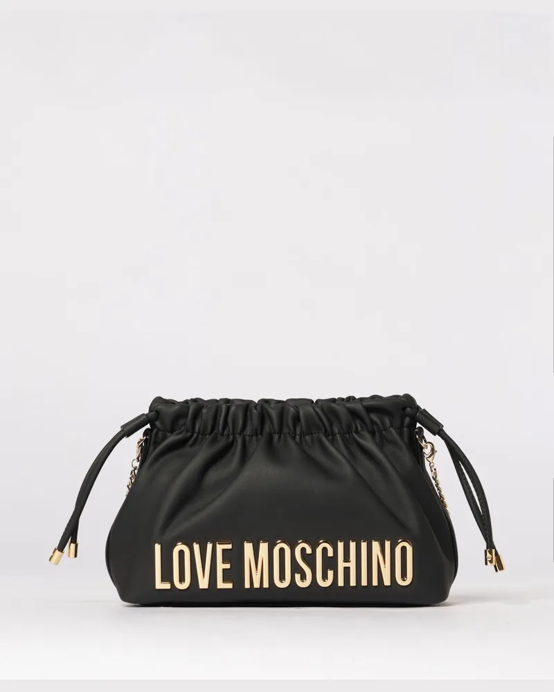 Moschino Schultertasche damen Schwarz