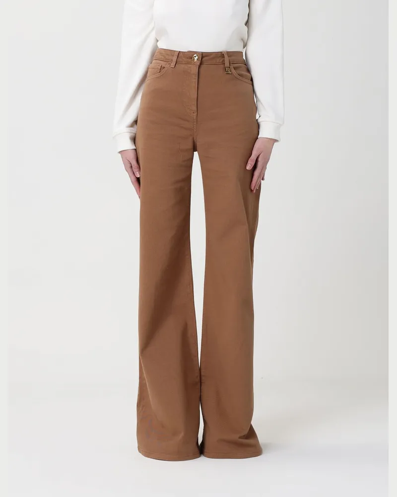 Elisabetta Franchi Hose damen Braun
