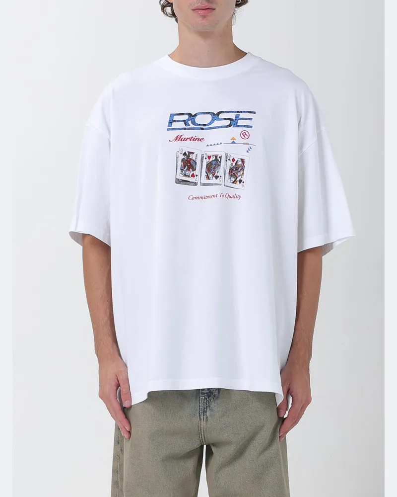 Martine Rose T-shirt herren Weiß