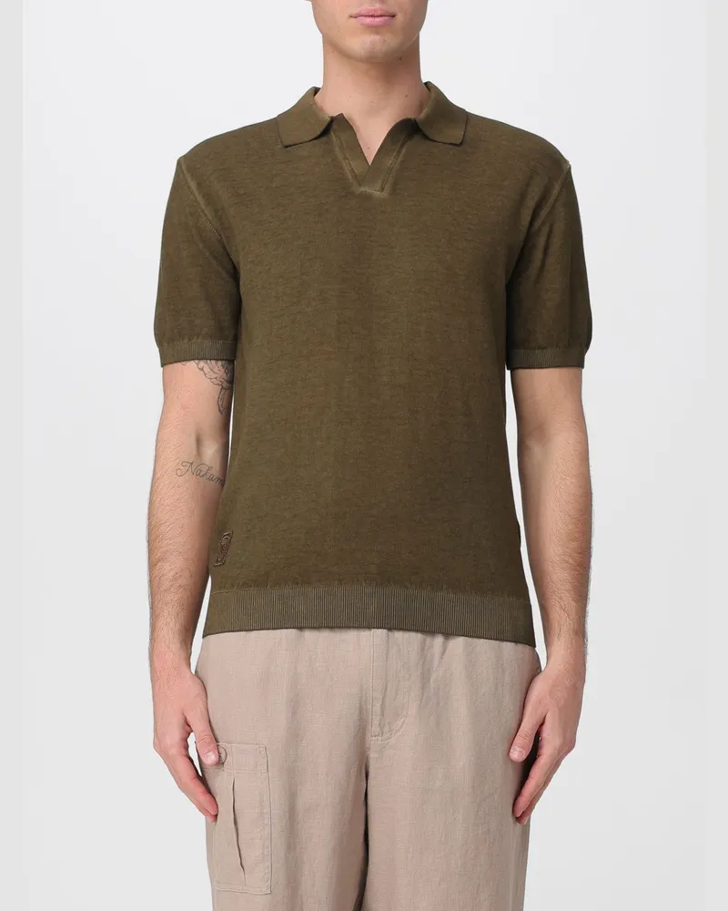 Blauer Pullover herren Military