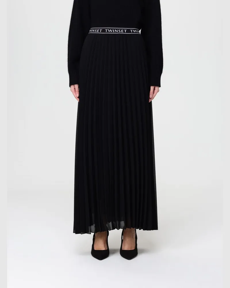 Twin-Set Rock damen Schwarz