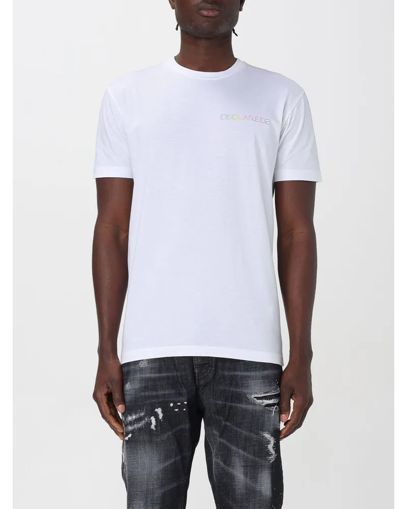 Dsquared2 T-shirt herren Weiß