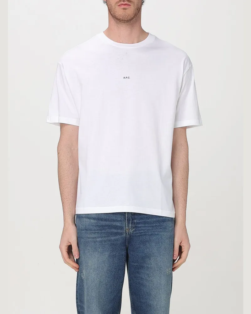 A.P.C. T-shirt herren Weiß