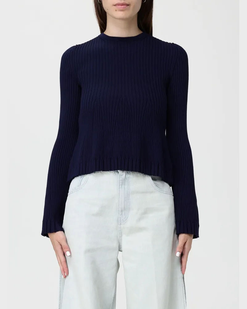 Semicouture Pullover damen Blau