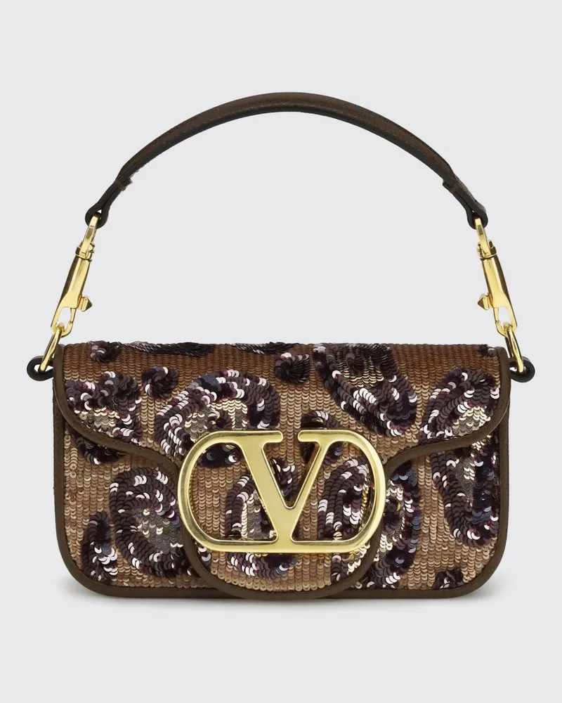 Valentino Garavani Umhängetasche damen Beige