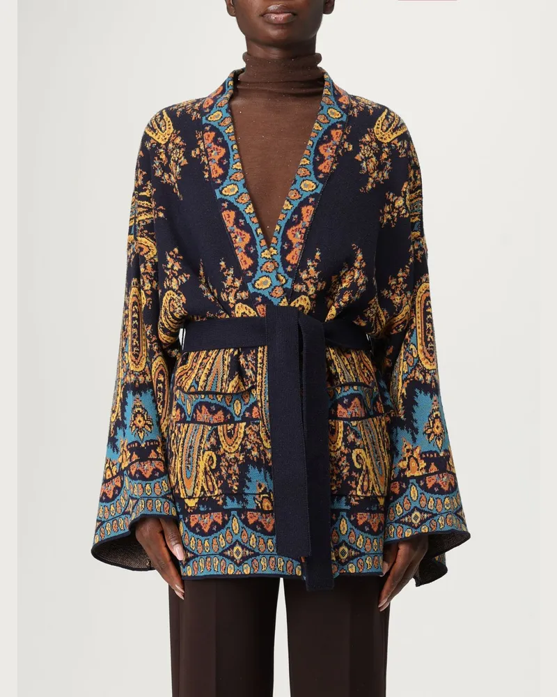 Etro Mantel damen Schwarz