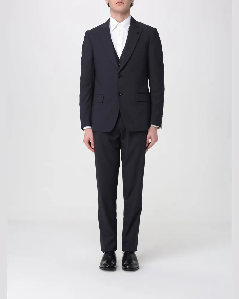 LARDINI Anzug herren Blau