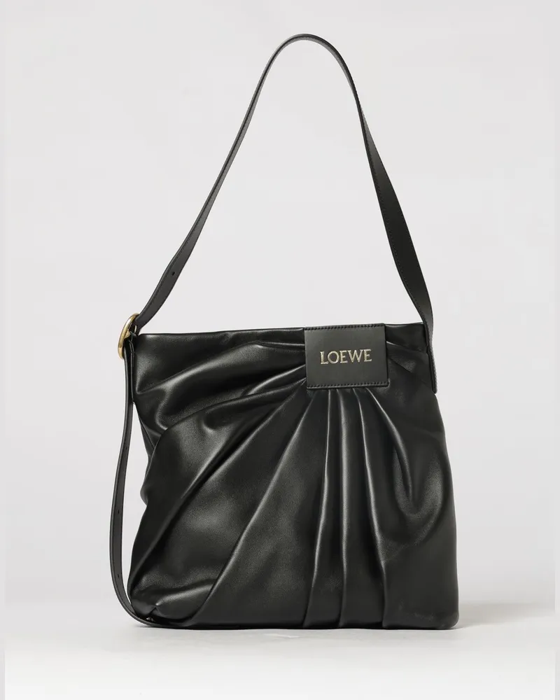 Loewe Schultertasche damen Schwarz