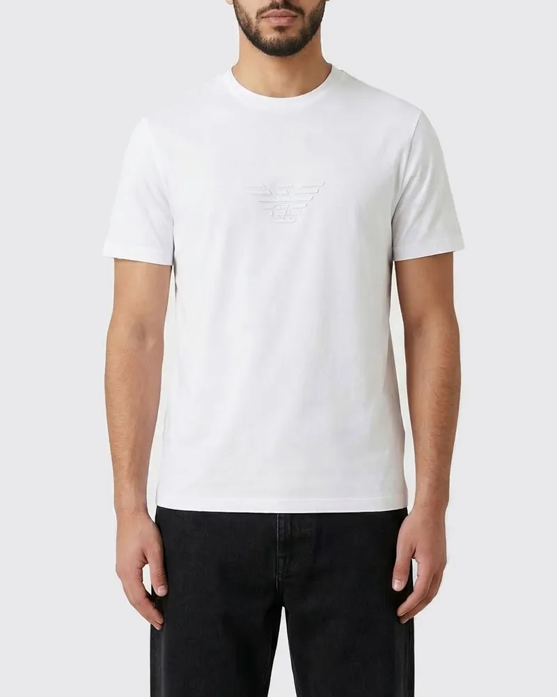 Emporio Armani T-shirt herren Weiß