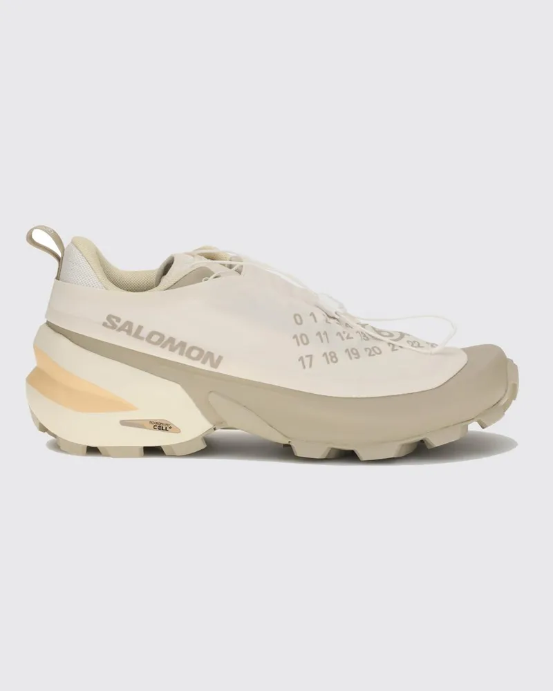 Maison Margiela Crossdust Sneaker aus Nylon mit Kordelzugverschluss Beige