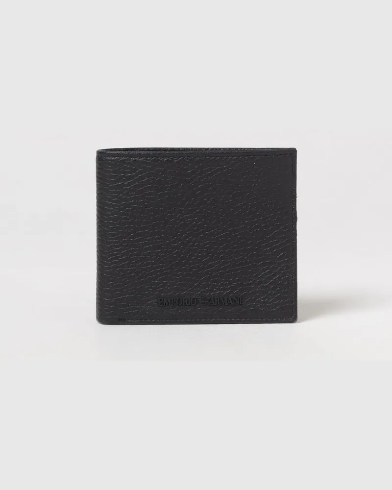 Emporio Armani Portmonnaie herren Schwarz