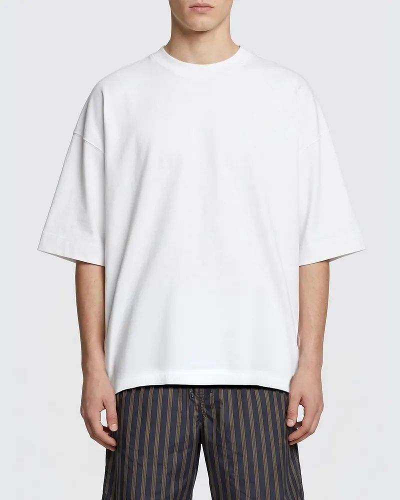 Dries van Noten T-shirt herren Weiß