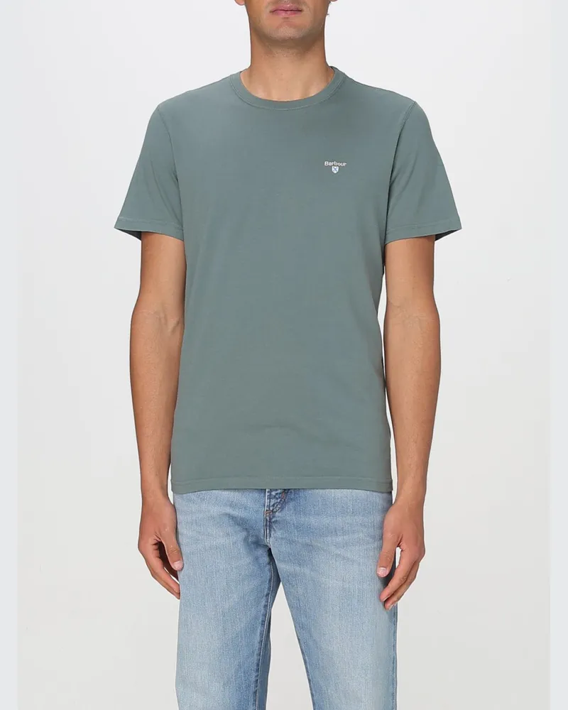 Barbour T-shirt herren Grün