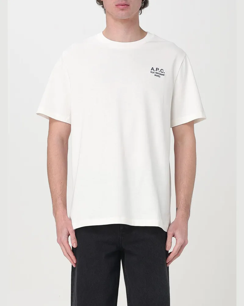 A.P.C. T-shirt herren Weiß