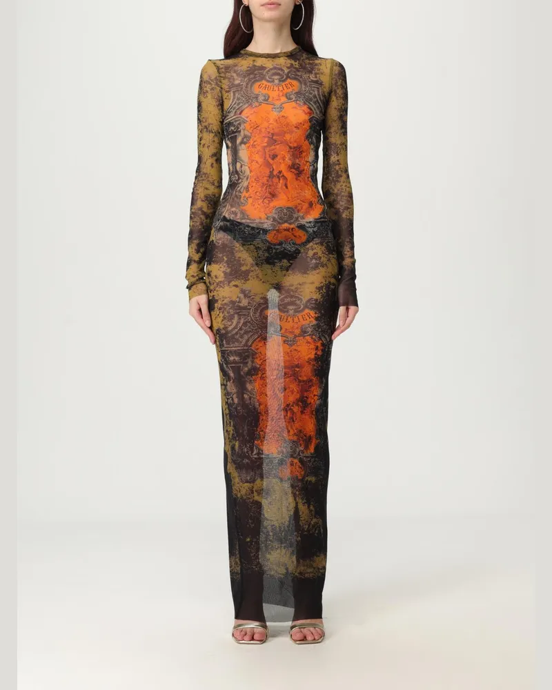 Jean Paul Gaultier Kleider damen Orange