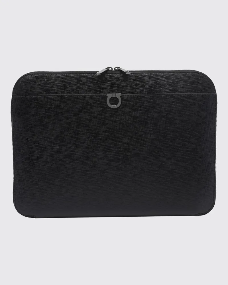 Ferragamo Einstecktuch herren Schwarz