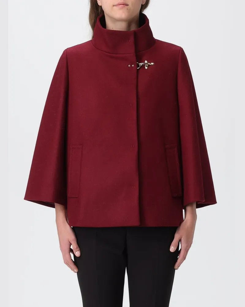 Fay Mantel damen Rot