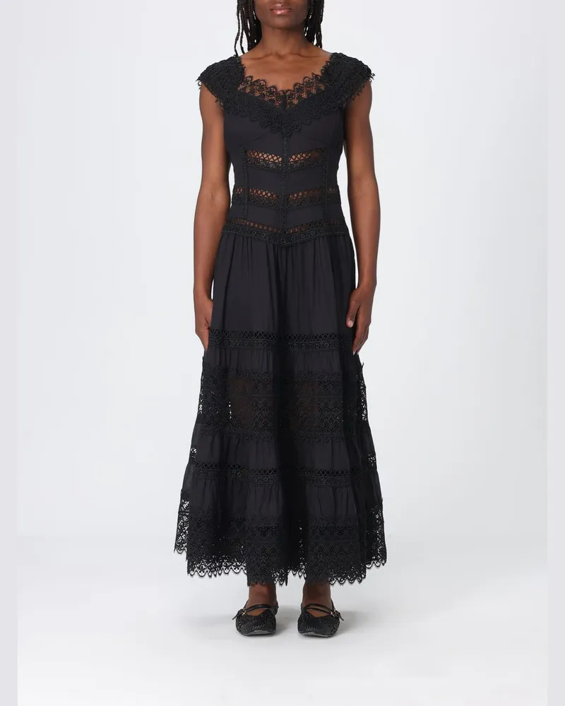 Charo Ruiz Kleid damen  Ibiza Schwarz