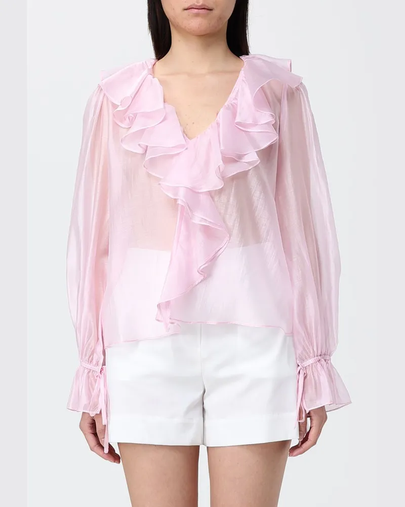 Hanita Hemdbluse damen Pink