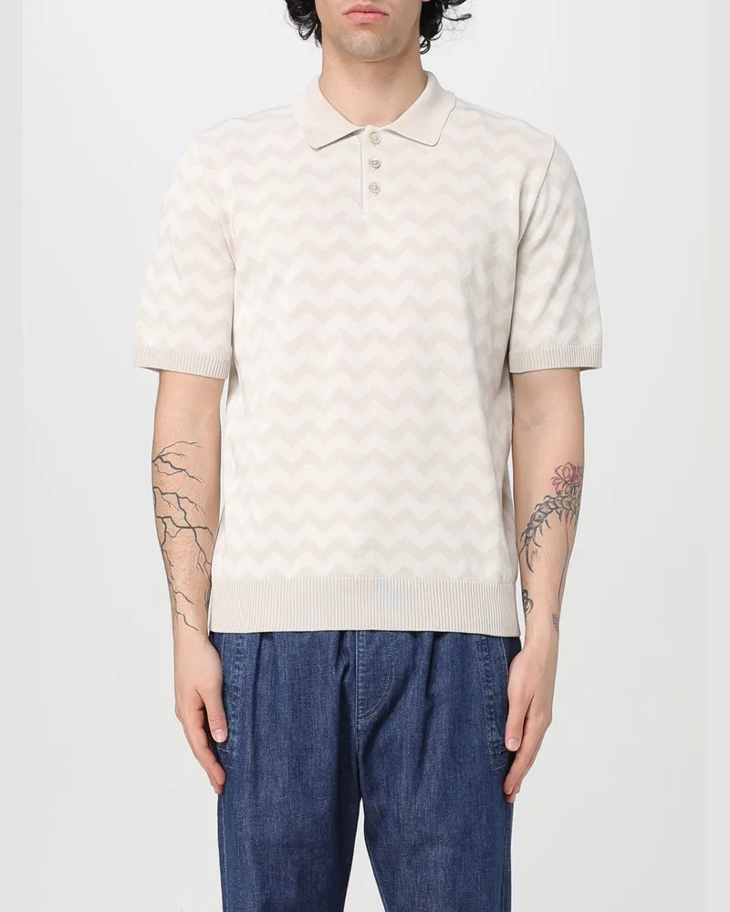 Eleventy Polo herren Sand