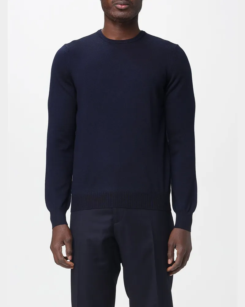 Tagliatore Pullover herren Blau