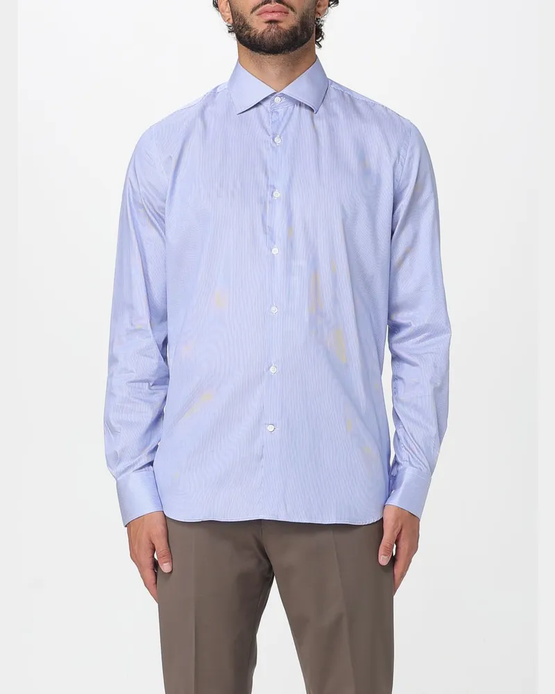 Brooksfield Hemd herren Blau