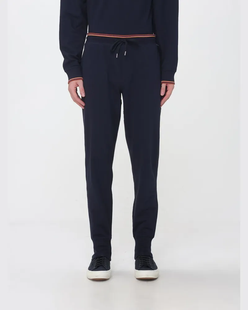 Paul Smith Slim-Fit-Jogginghose aus Jersey mit Kordelzugbund und schrägen Taschen Navy