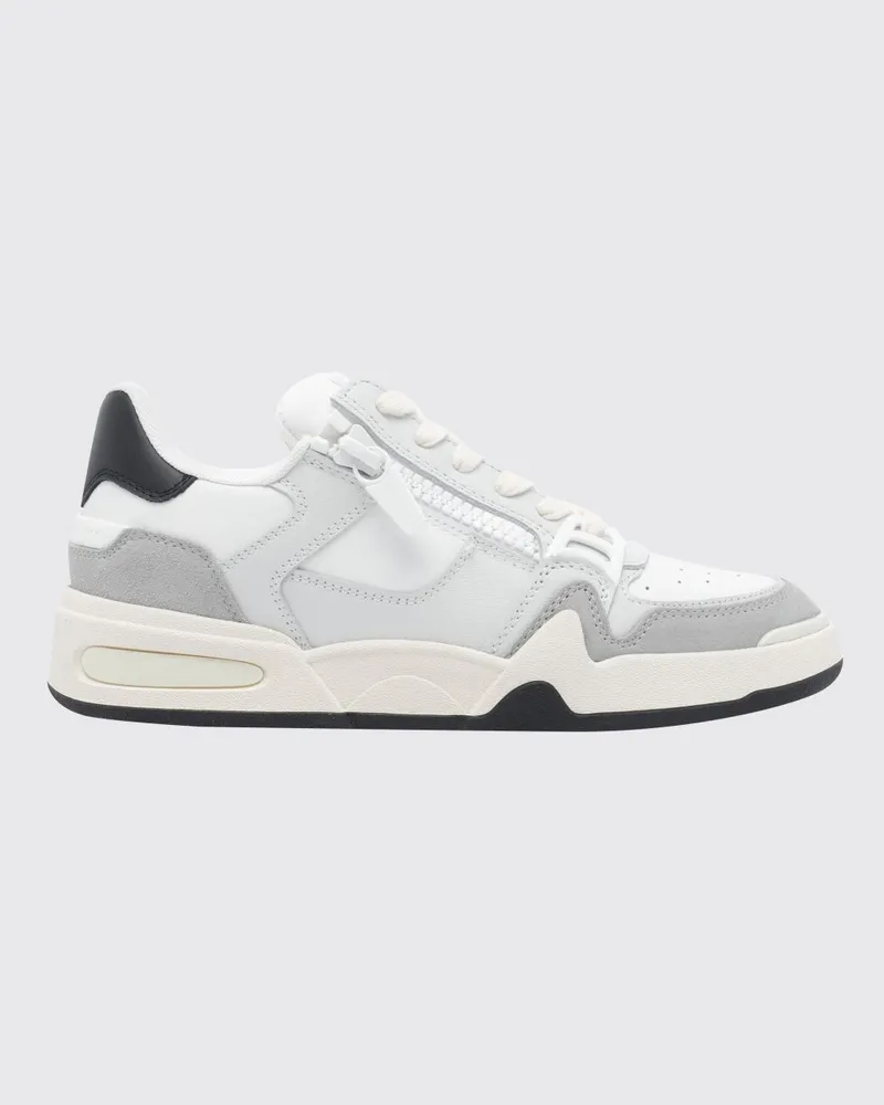 Giuseppe Zanotti GZ-Ghost Leder-Sneakers Weiß