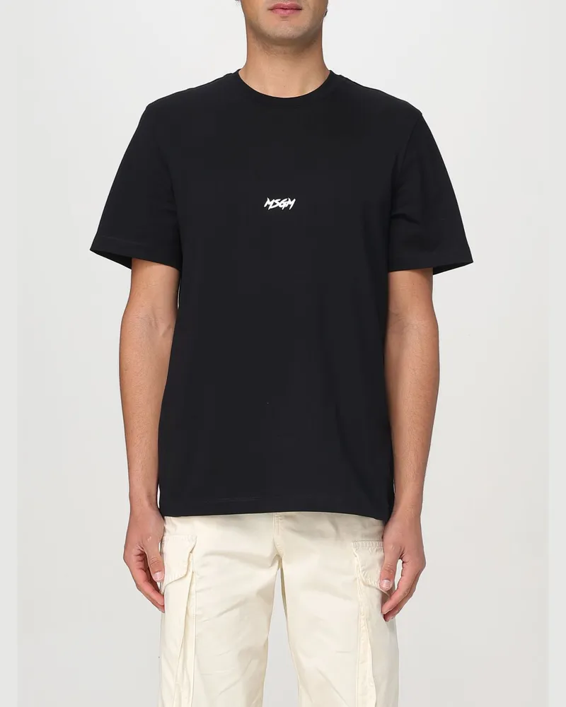 MSGM T-shirt herren Schwarz