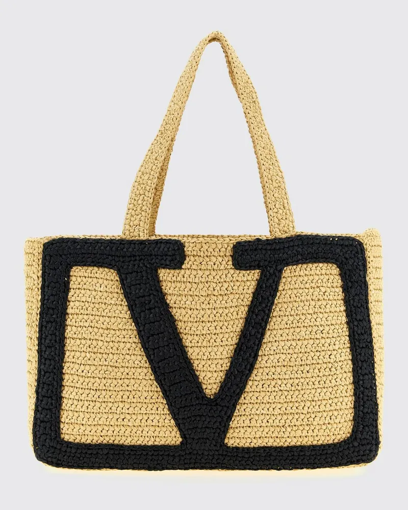 Valentino Garavani Schultertasche damen Haselnuss