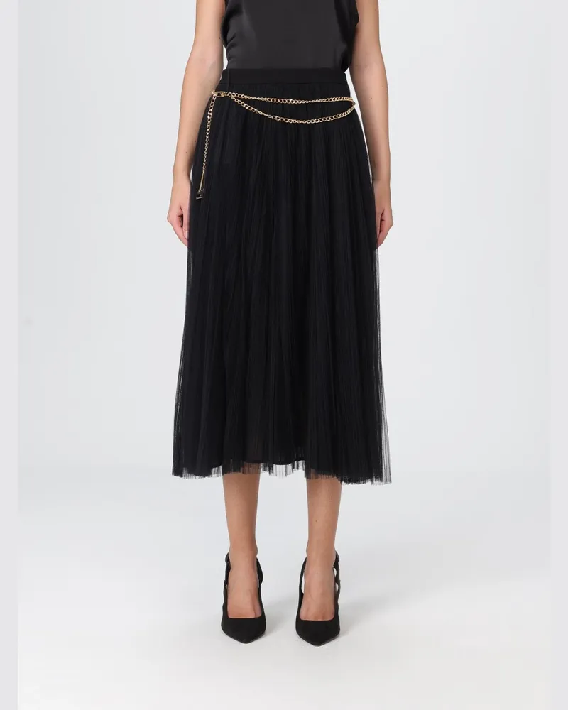 Elisabetta Franchi Rock damen Schwarz