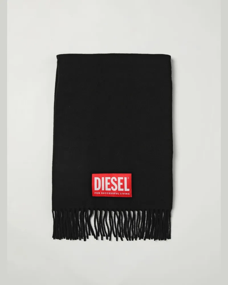 Diesel Schal herren Schwarz