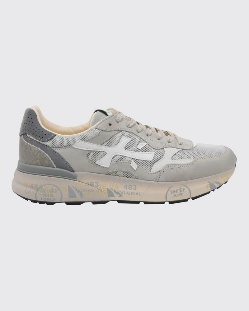 Premiata Mick Sneakers aus Wildleder und Nylon Grau