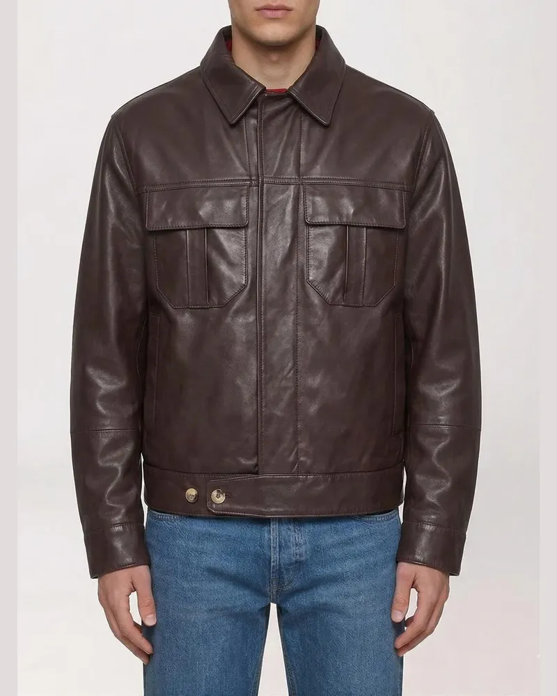 Brunello Cucinelli Jacke herren Rot