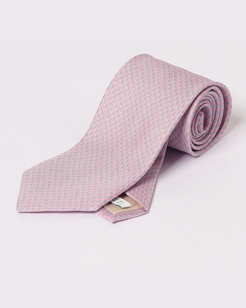 Ferragamo Krawatte herren Pink