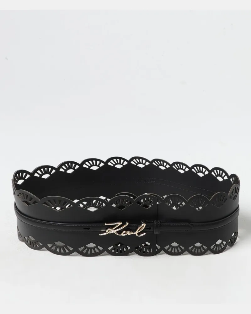 Karl Lagerfeld Grtel damen Schwarz