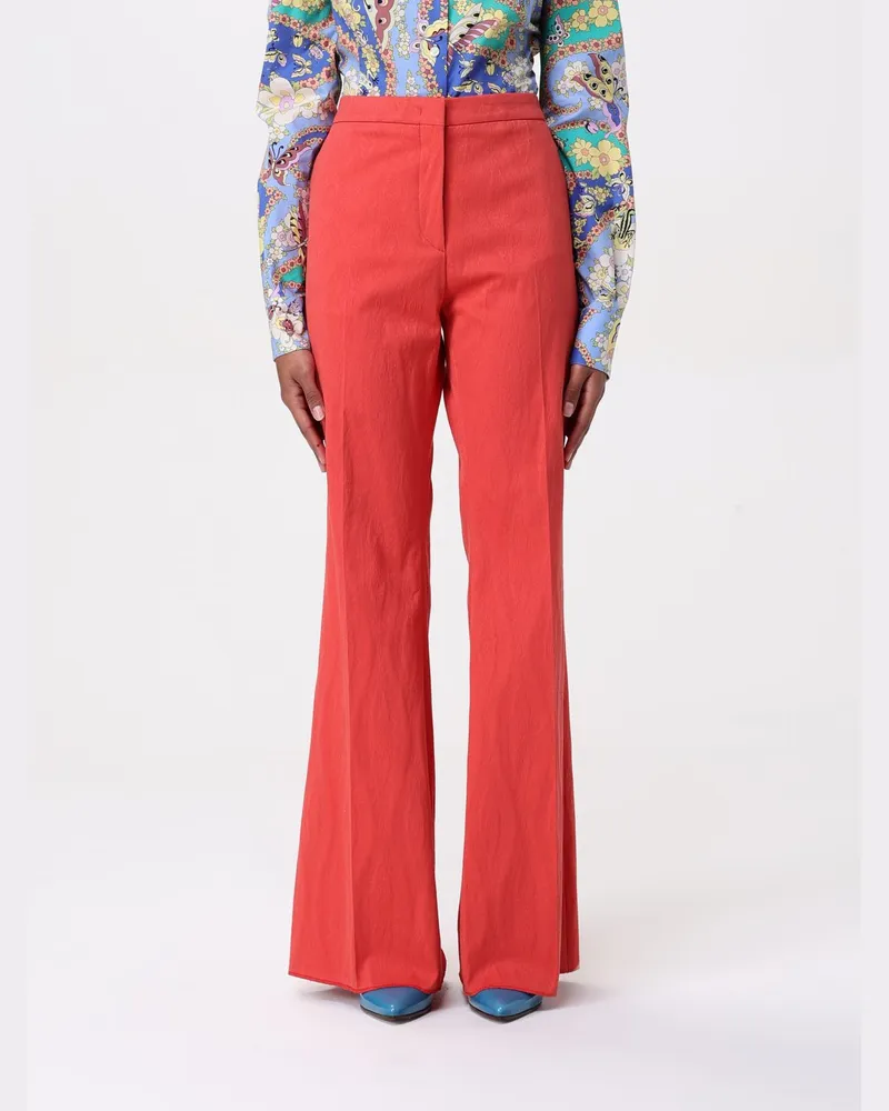 Etro Hose damen Korall
