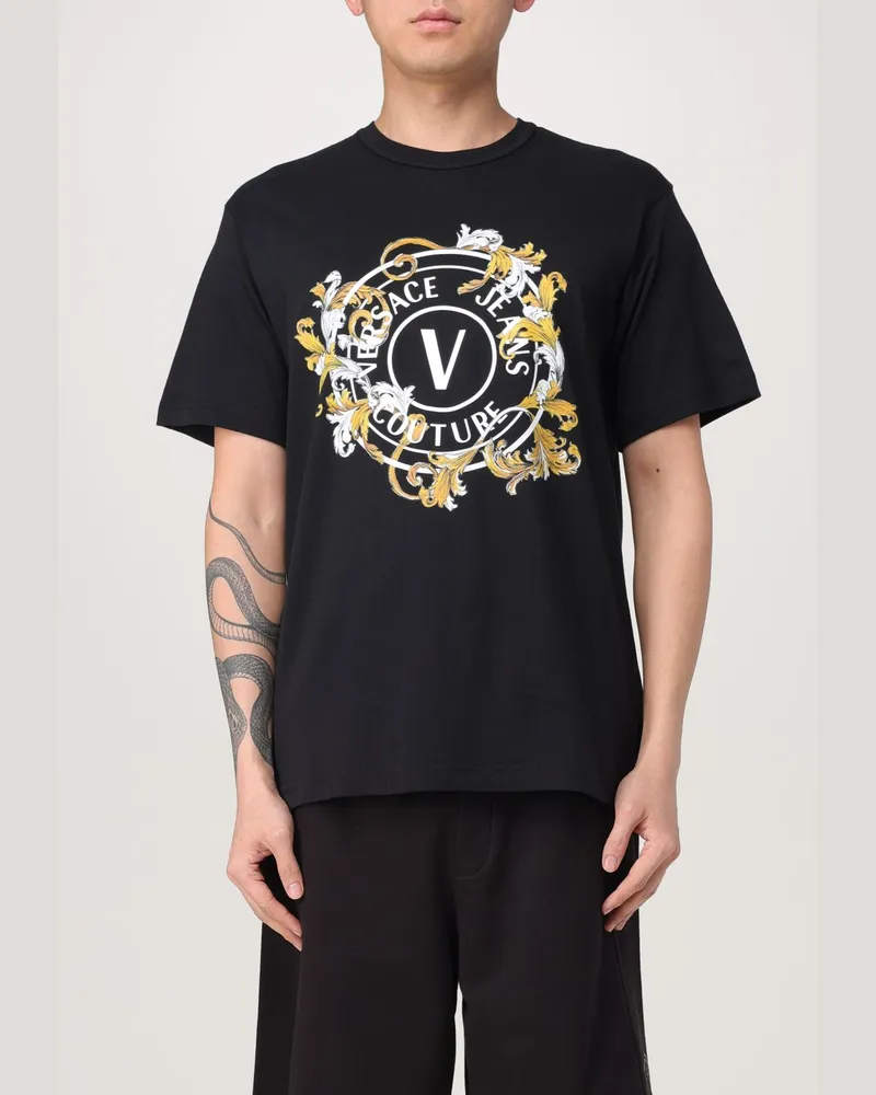 Versace Jeans T-shirt herren Schwarz