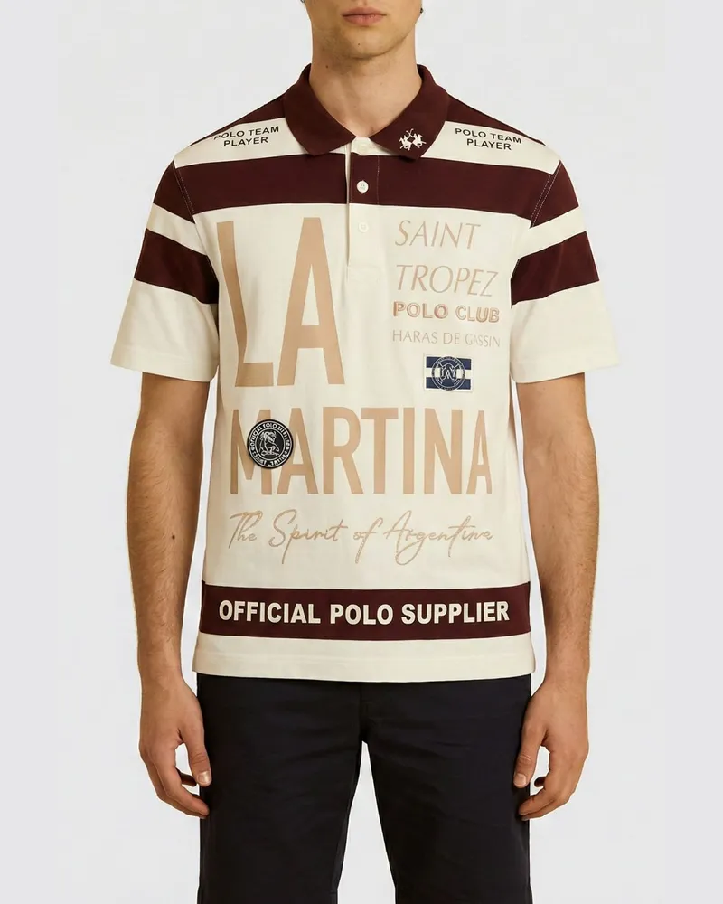 La Martina Polo herren Weiß