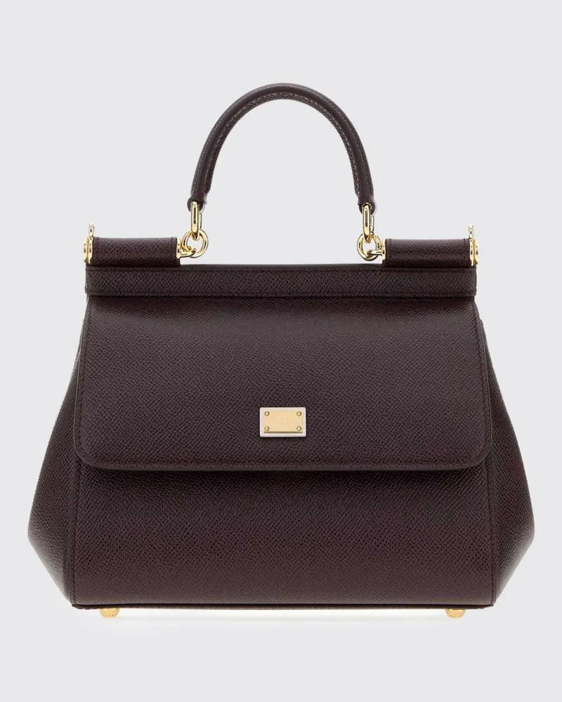 Dolce & Gabbana DOLCE  GABBANA Handtasche damen Dolce & Gabbana Weinrot