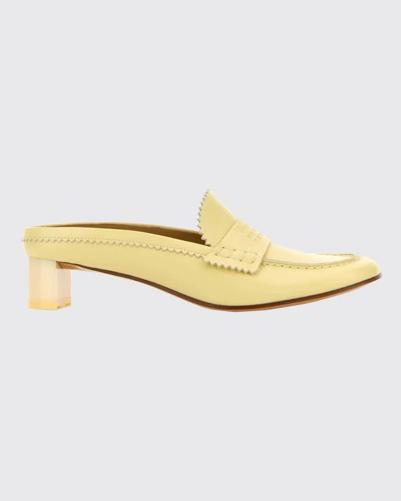 Maison Margiela Sandalen mit absatz damen Zitronengelb