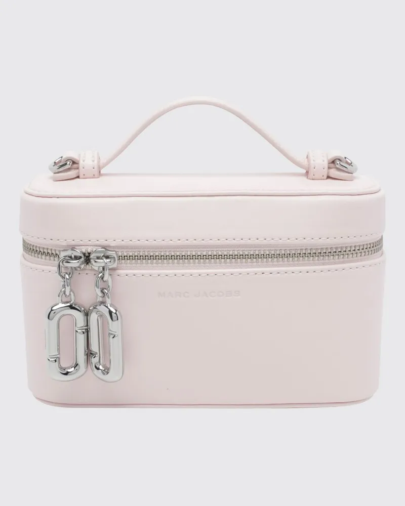 Marc Jacobs The Vanity Handtasche aus Leder von mit Umhängeriemen und Logo-Charm Pink