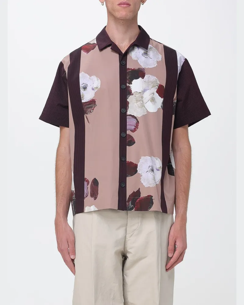 Antonio Marras Hemd herren Burgunderrot